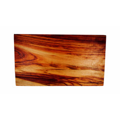 large wooden cutting board dark light chopping camphor slab 