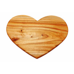 wooden cheese board heart shape valentine gift serving platter desert hospitality supply